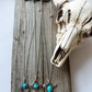 Western Necklace - Cow, Squash Blossom, Cross