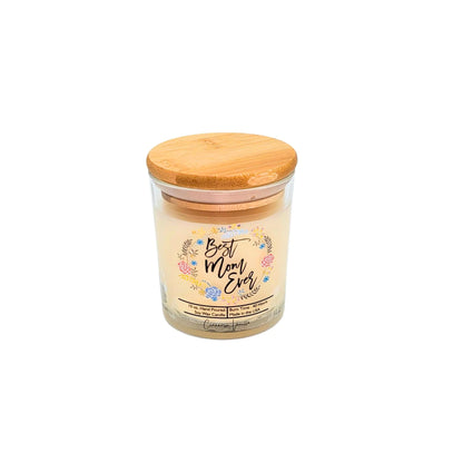 Best Mom Ever Flowers - Mothers Day - Soy Wax Candles - Southern Sassy Boutique