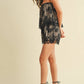 LACE TUBE TOP AND SHORTS SET