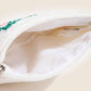 Seed Beaded Pickleballer Paddles Coin Purse