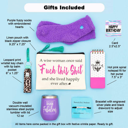 Bestie Gift Set (with Cuss Words) - Southern Sassy Boutique