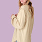 Balloon Sleeve Ruffle Detailed Long Sleeve Top