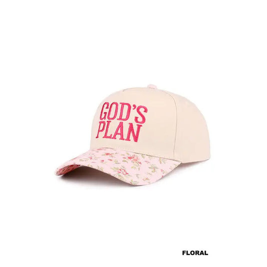 God's Plan Two Tone Ball Cap