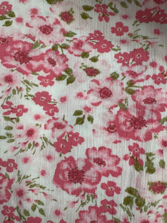 Curvy Floral Print Dress