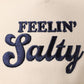 Feelin' Salty Letter Embroidery Floral Trucker Hat