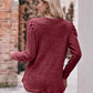 Soft Ribbed Knit Puff Sleeve Top