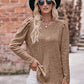 Soft Ribbed Knit Puff Sleeve Top