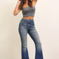 High Rise Wide Leg with Cuff