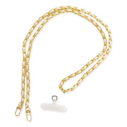 Long Faux Vegan Leather Phone Chain - Southern Sassy Boutique