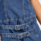 Strapless Denim Mini Dress