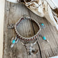 Western Charm Concho Bracelet - Cactus Arrow Conch Steer