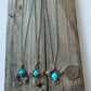Western Necklace - Cow, Squash Blossom, Cross