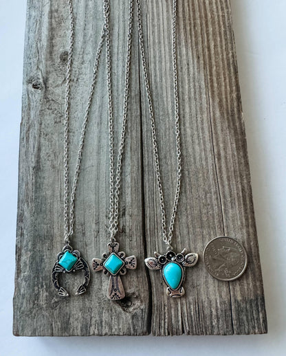 Western Squash Blossoms Necklace - Southern Sassy Boutique