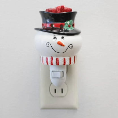Snowman Plug-In Wax Warmer Gift Set - Southern Sassy Boutique