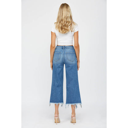 HIGH RISE CROPPED WIDE LEG