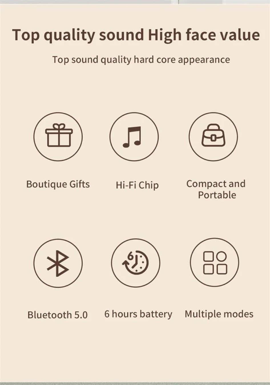 Rechargeable Retro Bluetooth Speaker