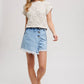 KNIT SWEATER SHORT SLEEVED PULLOVER