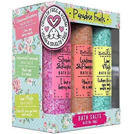 Paradise Fruits Bath Salts Gift Set | Women| Teens