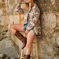 Jacquard Western Shirt Jacket