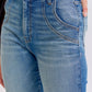 High Rise Wide Leg with Cuff