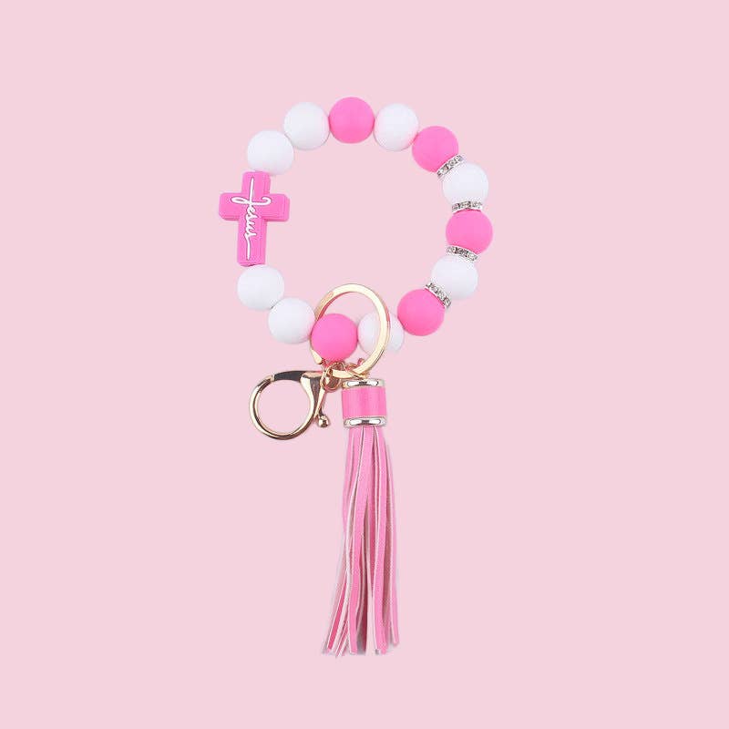 Cute Cross Keychain