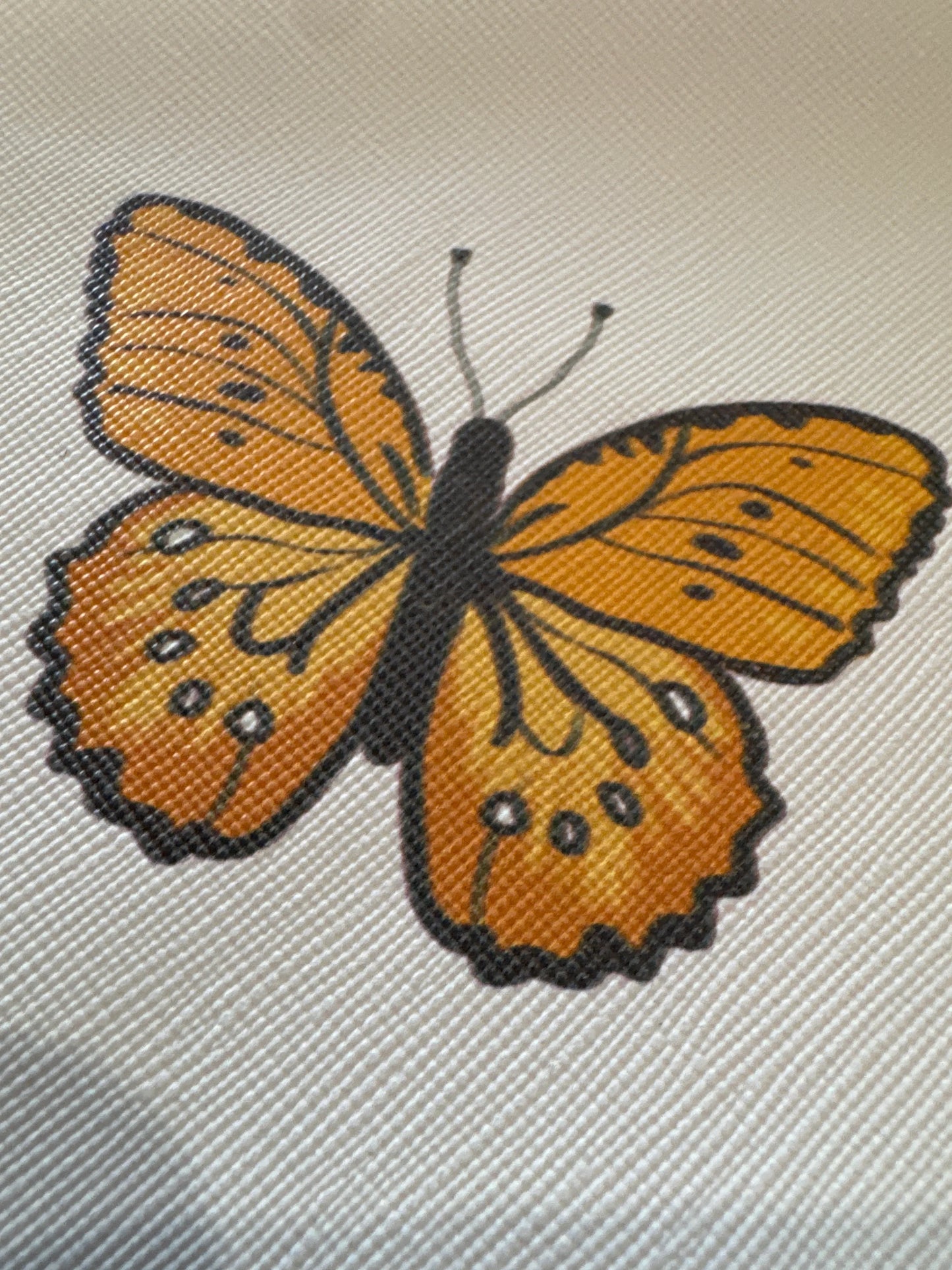 Butterfly Design Printed Cosmetic Pouch - Southern Sassy Boutique