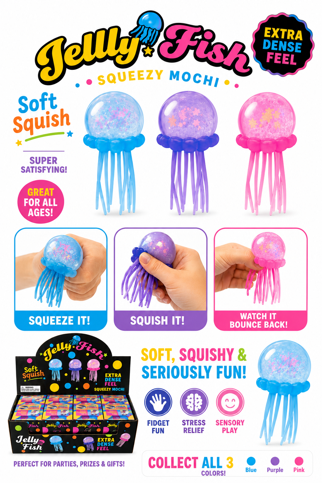 Jelly Fish Squeezy Squeezy