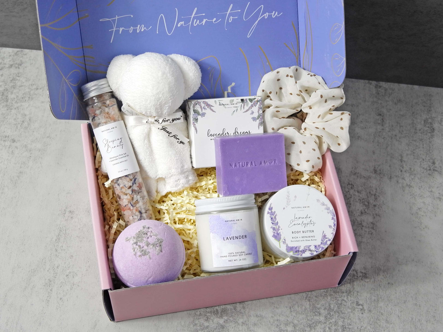 Spa Bath Body Gift Set| Natural Skincare Gift Set Cozy