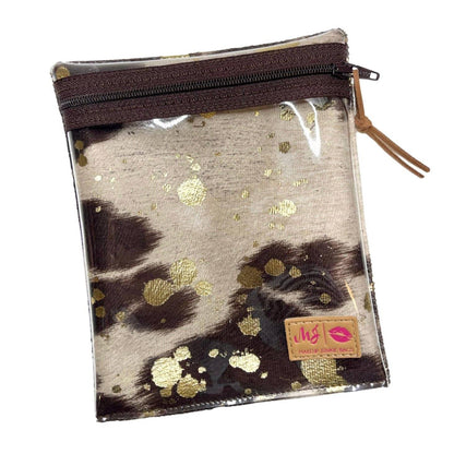 Multi-Use Clear Front Pouch - Southern Sassy Boutique