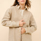 High Luxury Embellished Sparkle Stone Stripe Jacket