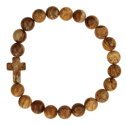 Stone Cross & Bead Bracelets - Southern Sassy Boutique