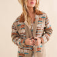 Jacquard Western Shirt Jacket