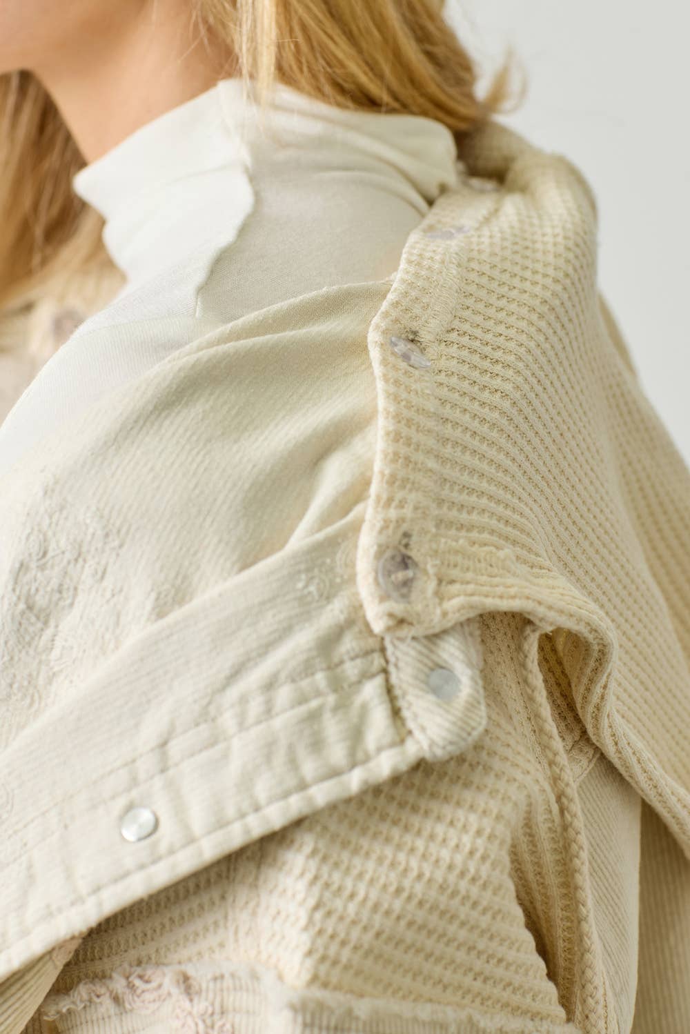 Flower Embroidery Hoodie Jacket