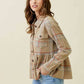 Peplum Plaid Shacket