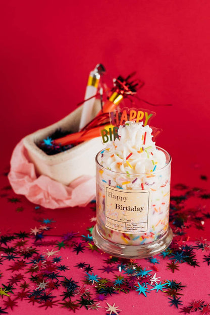 Happy Birthday Dessert Candle - Southern Sassy Boutique