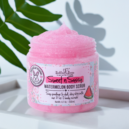 Sweet 'n' Sassy Watermelon Body Scrub | Wash | Moisturizer