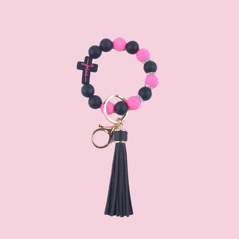 Cute Cross Keychain