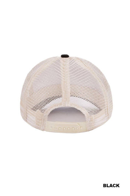 Mommin' Two Tone Mesh Snapback Hat