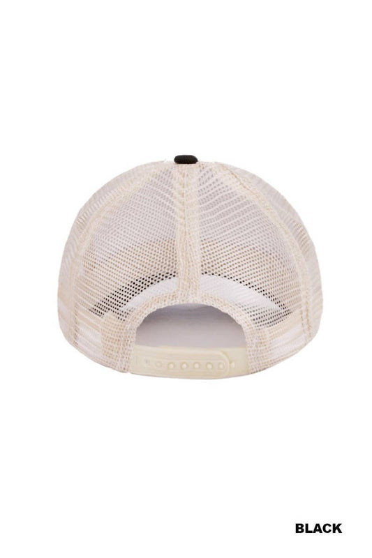 Mommin' Two Tone Mesh Snapback Hat