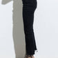 RHINESTONE FRINGE DENIM PANTS
