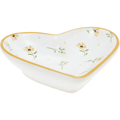 Forever Friends - Sterling Silver CZ Earring and Dish Set