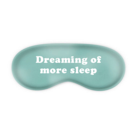 Ceramic 6" Blue More Sleep Trinket Tray