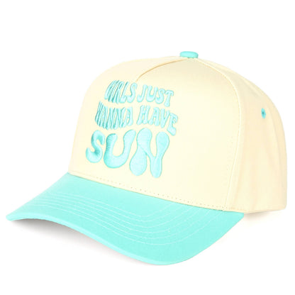 Girls Just Wanna Have Fun Baseball Hat
