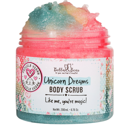 6.7oz Unicorn Dreams 3 in-1 Body Scrub | Wash & Moisturizer