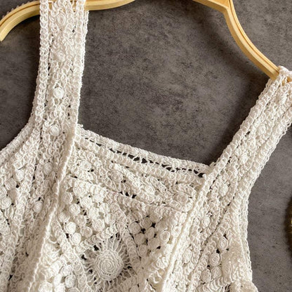 Crochet Knit Tank Top - Southern Sassy Boutique