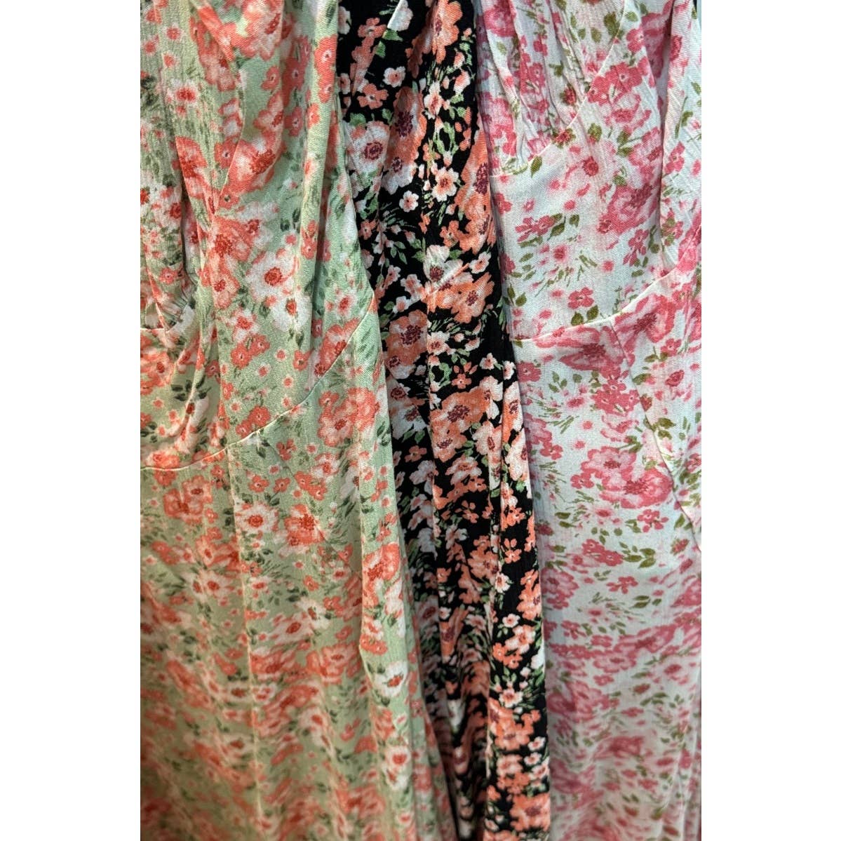 Curvy Floral Print Dress