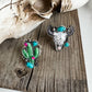 Western Pendant Adjustable Ring - Cactus | Steer 