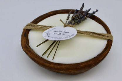 Mini Round Dough Candle - Southern Sassy Boutique