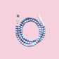 Beaded Data Cable 2 in 1 type-c to ip15