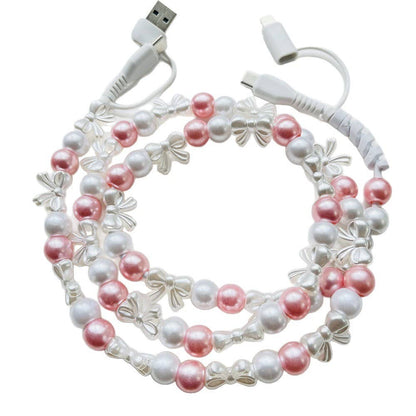 Bow & Beads Charging Cable